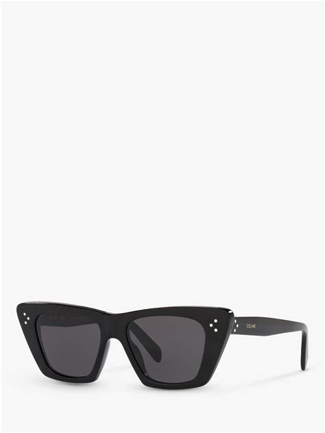 CELINE Acetate Cat Eye Sunglasses CL40187I Black 1502623.